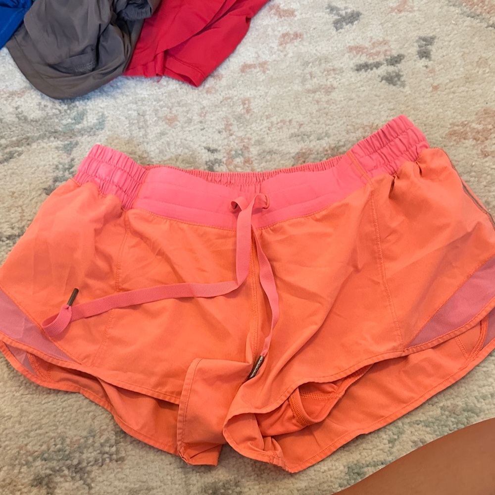 Women's Orange lululemon Shorts